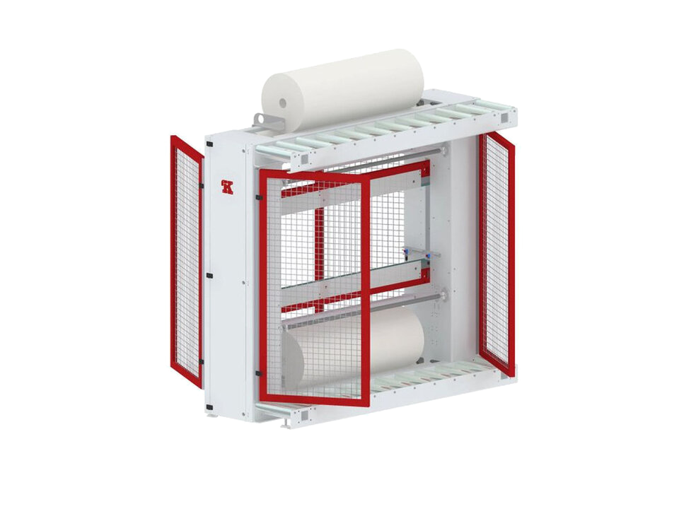 Automatic film packaging machinery rendering